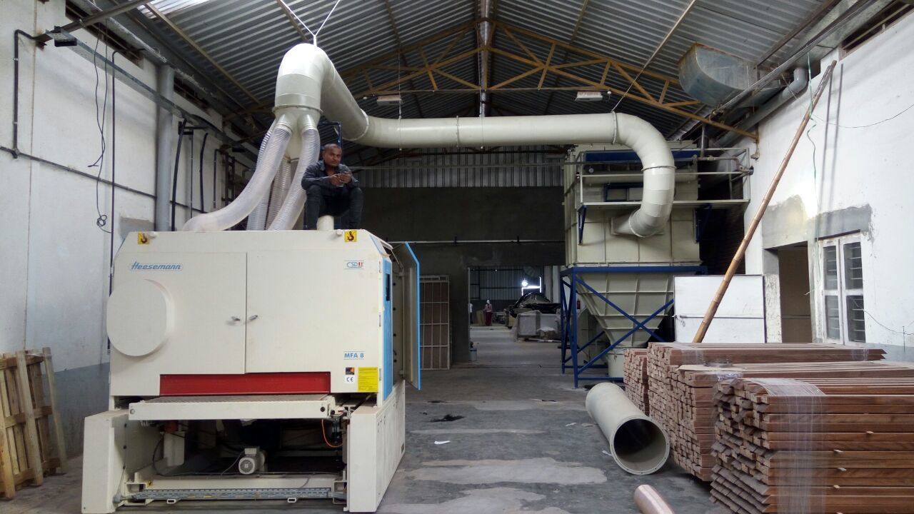 Centralised Pulse Jet Dust Extraction System