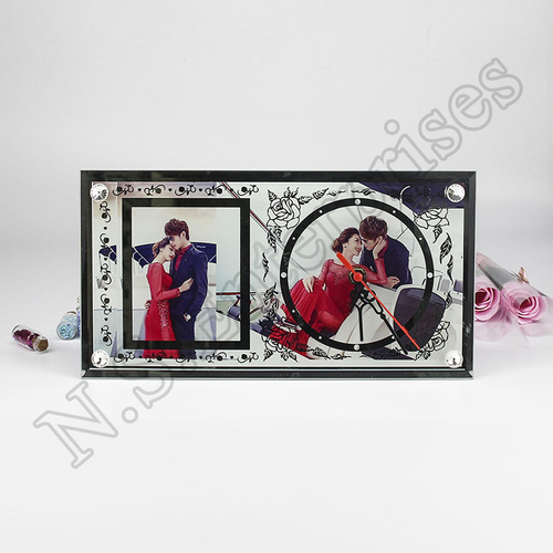 BLX-019 Glass Frame - Glass Material, 300x160x5mm Size | Elegant Design, Ideal for Display and Framing Photos or Artworks