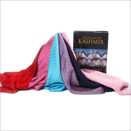 Multi Color Honeycomb Embroidered Pashmina Stoles