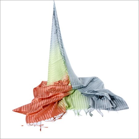 Silk Kattan Multi Color Stole