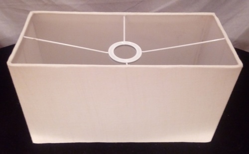 Rectangle Lamp Shade - Fabric, 330 x 200 x 240 mm | High Temperature Resistance, Custom Color Options, Traditional Style