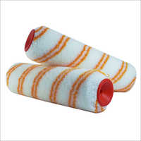 Mini Paint Roller - Microfiber, 4x2 Inches, Orange | Easy To Fix And Clean, Ideal For Small Areas And Attractive Designs