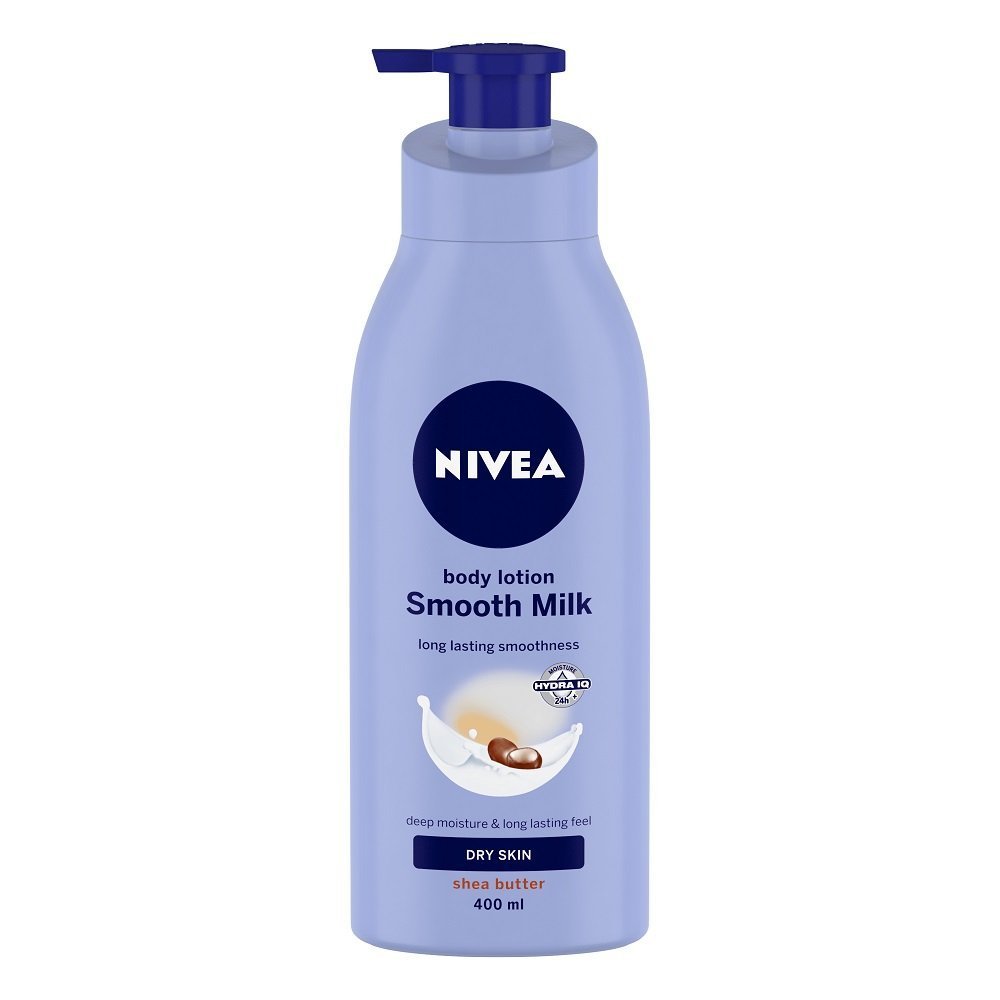 Nivea Smooth Milk Body Lotion 400ml By DUCUNT INDIA