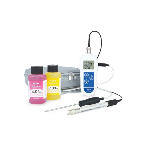 8100 pH and temperature meter kit