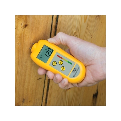 7250 Moisture Meter & Damp Meter for timber & building materials