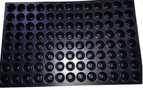 Hips Seedling Trays - Plastic Construction, 500mm Film Length x 285mm Film Width x 0.75mm Film Thickness | Large Greenhouse Compatibility