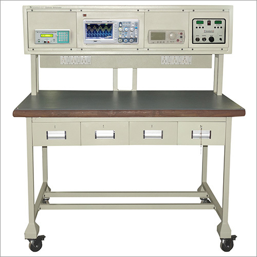 Electronic Workstation - Steel & Laminate, 72x36x30 inches, 3 Drawers, 2 Shelves, 500 lbs Load Capacity, 4 Wheels | Durable, Ergonomic, Efficient Workflow, Organized Storage