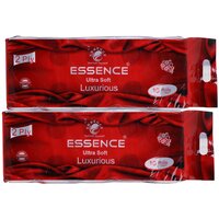 10 In 1 Toilet Paper Roll - Paper, 10cm X 10cm, White | 2-ply, Ultra Soft, Natural Virgin Fibre, Free From Dyes And Fragrances