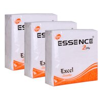 Paper Napkin - 33x33 Cm | White, Hygienic And Absorbent, Eco-friendly From Recycled Materials