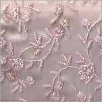 Embroidered Silk Fabric