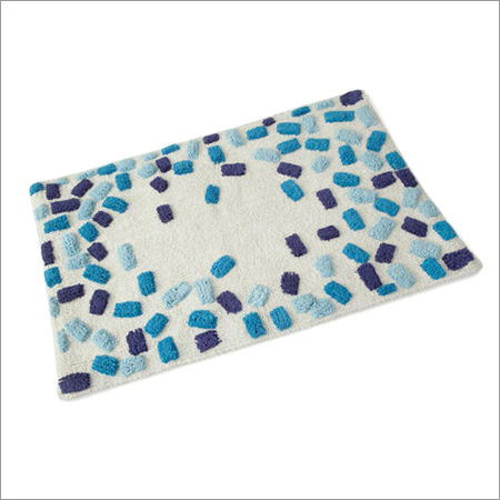 Printed Bath Mats Back Material: Anti-Slip Latex