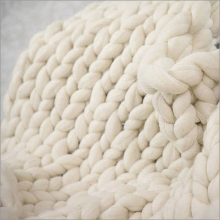 Wool Chunky Throw