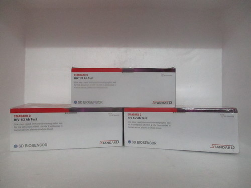 HIV Card - 10-150 Grams | Application for Lab & Hospitals, Color Code White, Suitable for Adults