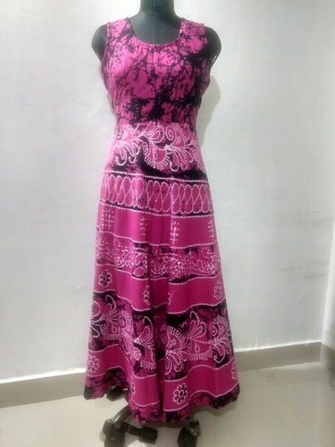 Traditional Full Length Jaipuri Maxi Dress