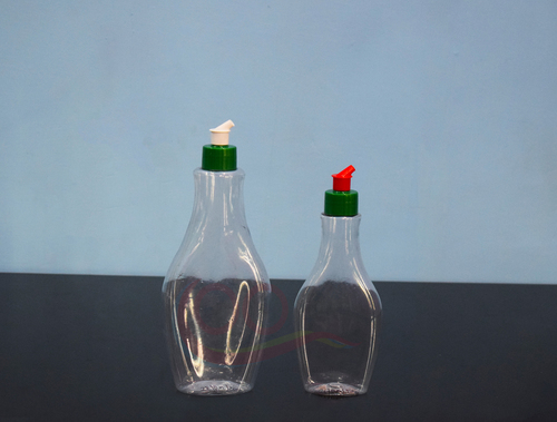 DISHWASH BOTTLE - Soft Plastic, 500ml | Blow Molded, Transparent, 28mm Width, Ideal for Efficient Dishwashing Use