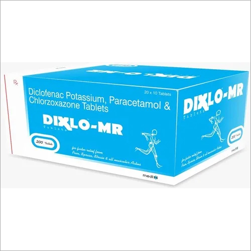 Diclofenac, Paracetamol & Chlorzoxazone Tablet