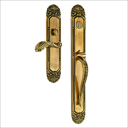 Golden Brass Entrance Lock Sets