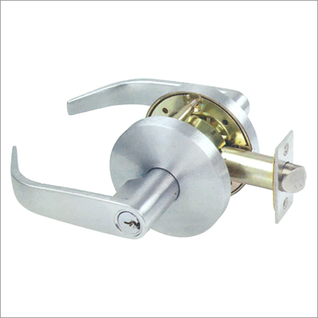 Silver Key In Lever