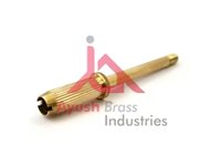 Brass threaded pin