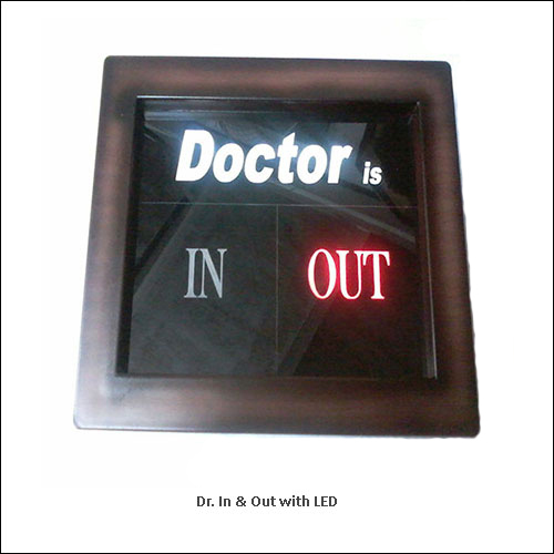LED Dr. in & out
