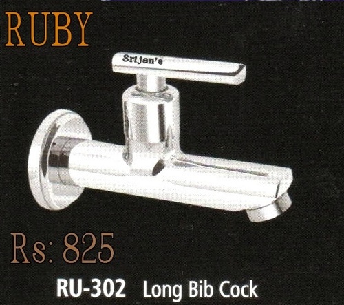 Ruby Long Bib Cock Installation Type: Wall Mounted