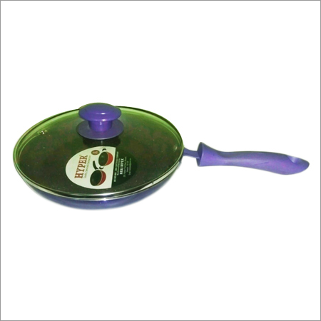 Metal Enamelware Fry Pan