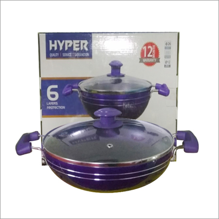 Metal Enamelware Kadai