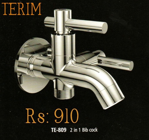 Terim 2 In 1 Bib Cock Installation Type: Wall Mounted