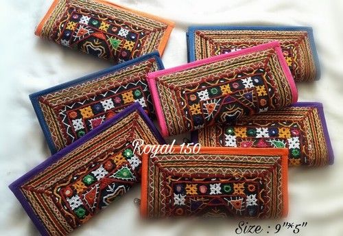 Clutches In Kutch Embroidary