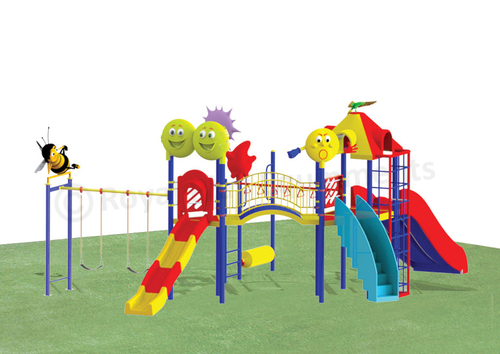 Multi Activity Play Station with Outdoor Play Station for Kids