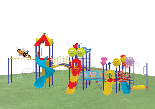 Outdoor Playground Multi Activity Play Station