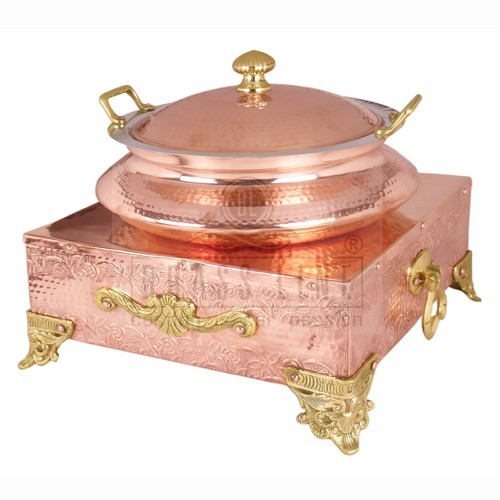 Copper Chafing Dish at Best Price in Moradabad, Uttar Pradesh Gulzar