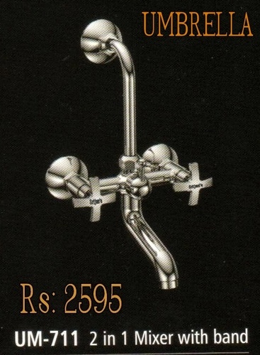 Umbrella 2 In 1 Mixer With Band Installation Type: Wall Mounted