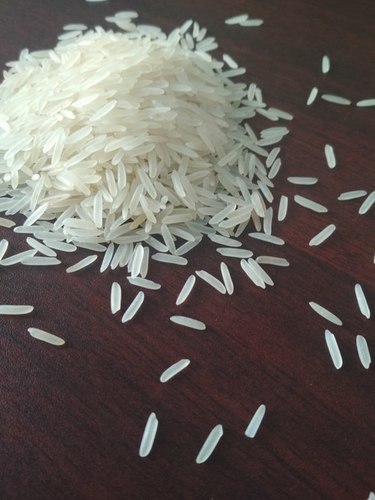 Pusa White Basmati Rice - Size 7.4, White, Dried | 1% Admixture, 2% Broken Ratio, 13% Moisture, 90% Purity