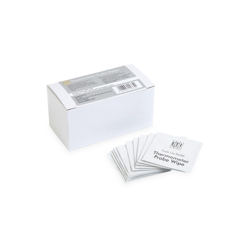 Carton of 100 single sachet probe wipes