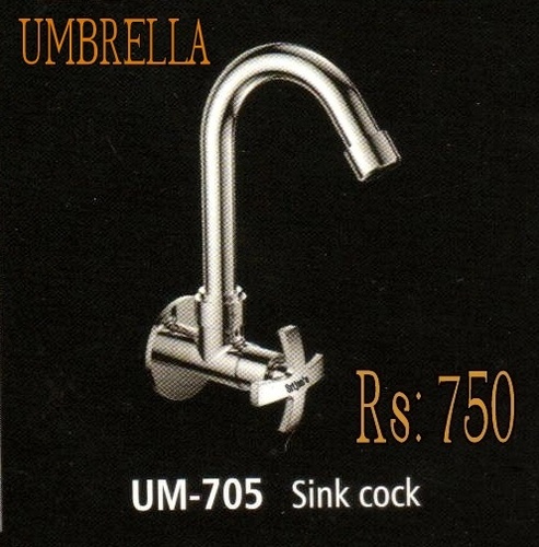Umbrella Sink Cock Installation Type: Wall Mounted