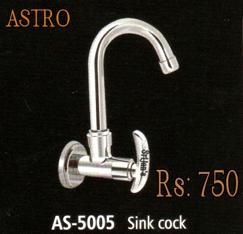 Astro Sink Cock Installation Type: Wall Mounted