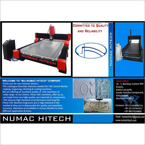 Stone Cnc Router Dimension(L*W*H): 2500Mm X1300Mm X 200Mm Millimeter (Mm)