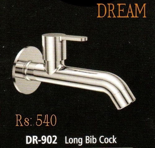 Dream Long Bib Cock Installation Type: Wall Mounted