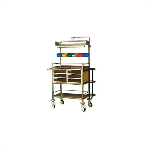 Stainless Steel P.C Crash Cart