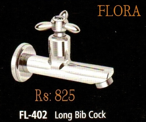 Flora Long Bib Cock Installation Type: Wall Mounted