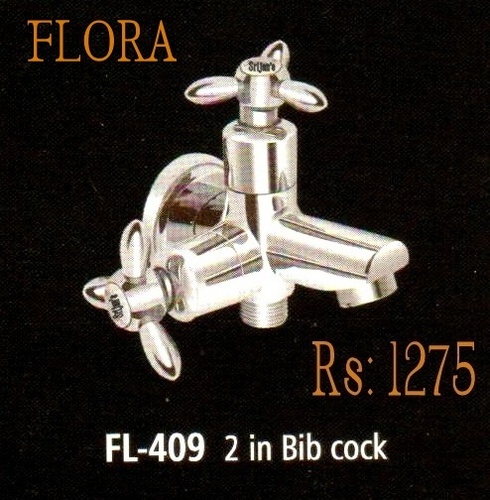 Flora 2 In 1 Bib Cock Installation Type: Wall Mounted