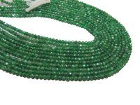 Natural Emerald Moonstone AB Coated Beads