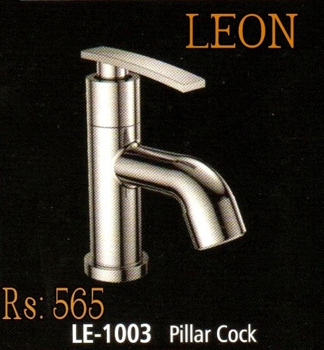 Leon Pillar Cock Installation Type: Wall Mounted
