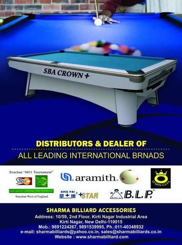 Imported 9 Ball Pool Table at Latest Price, Manufacturer in Delhi