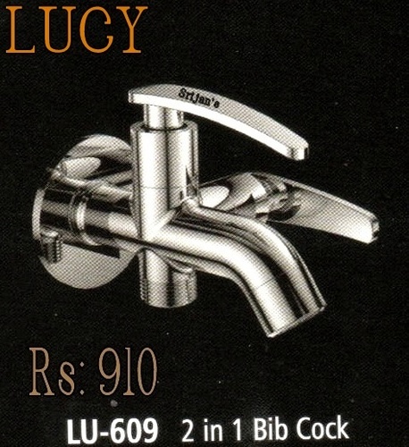 Lucy 2 In 1 Bib Cock Installation Type: Wall Mounted