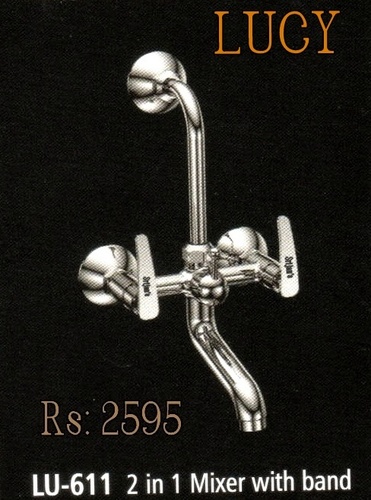 Lucy 2 In 1 Mixer With Band Installation Type: Wall Mounted