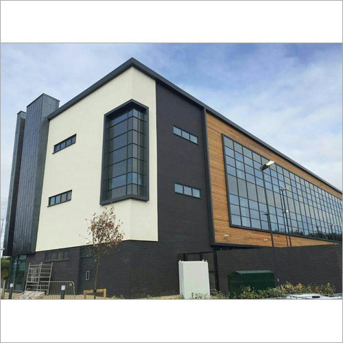 ACP Sheet Structure Works - Aluminum, Panel Thickness Up to 200 mm, Standard Width Up to 4 Feet | Anti Corrosion, Water Proof, Heat Insulation