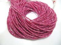 Natural Ruby Moonstone AB Coated Beads