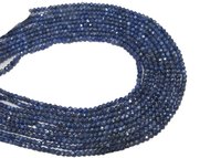 Natural Blue Sapphire Moonstone AB Coated Beads